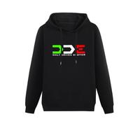 Men's DDE Merch Signature Italia Pullover Hoody XL Black