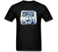 Men's Deadliest Catch T Shirt M Black