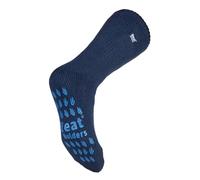 Mens Deep Blue Thermal Heat Holder Slipper Socks 2.3 Tog, 6-11 uk
