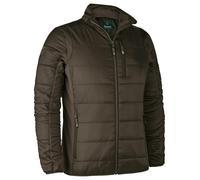 Mens Deerhunter Heat Padded Jacket Wood Brown Heated Jacket Sizes Small To 5XL
