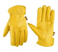 Men's Deerskin Full Leather Light-Duty Driving Gloves, Medium (Wells Lamont 962)