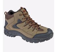 Mens Dek Ontario Rugged Outdoor Trekker Hiking Trail Walking Boots Brown
