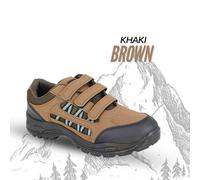 Mens Dek Trek Shoes Hiking Boys Fuller Fitting Trail Wide Touch Fasten Strap