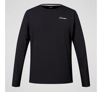 Men's Delta Long Sleeve Tech Tee - Black