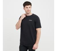 Berghaus Men's Delta Short Sleeve Tee, Lightweight, Moisture Wicking and Quick Drying Technical T-Shirt, Ideal for Hiking, Running and The Gym (UK, Alpha, XL, Regular, Regular, Black)