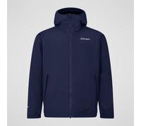 Berghaus Men's Deluge Pro Waterproof Insulated Jacket | Adjustable | Durable Coat | Rain Protection Waterproof Jacket, Blue, L