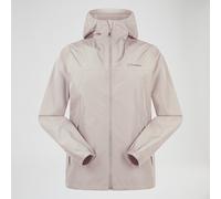 Berghaus Men's Deluge Pro Waterproof Shell Jacket | Adjustable | Durable Coat | Rain Protection Waterproof Jacket, Taupe, XS