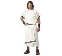 Men'S Deluxe Classic Toga Costume One Size Fits Most Standard