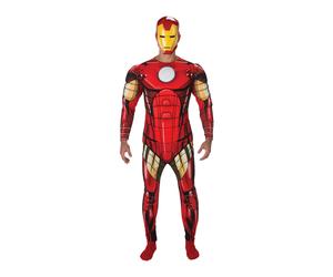 Mens Deluxe Iron Man Costume