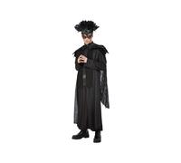 Mens Deluxe Raven King Fancy Dress Costume (Medium)