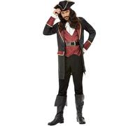 Mens Deluxe Swashbuckler Pirate Costume