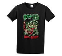 Men's Demented are Go, Mad Sin,Psychobilly,The Surfrats,The Meteors,Tiger Army,Horror Men's T-Shirt 3XL Black