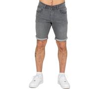 Mens Denim Shorts Enzo Casual Cotton Stretch Slim Fit Denim Half Pants