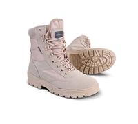 Mens Desert Army Combat Military Patrol Tan Work Lightweight Suede Leather Boot (UK 4)