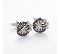 Mens Designer Fashion Cufflinks - Darts & Board - For the Darts Player