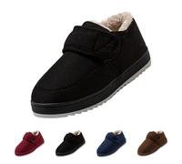 Mens Diabetic Slippers Easy Fit Slippers Womens Wide Fit Easy Fasten Thermal Sliders Slip On Indoor Sliders Comfy And Cozy Slides For Arthritis Orthopaedic Cushioned Insole House Shoes