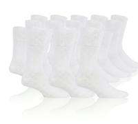 Mens Diabetic Socks Non Elastic - Honeycomb Top Hand Linked Toe Seam Soft Cotton Comfort UK 6-11 EU 39-45 (UK, Numeric, 6, 11, Regular, Regular, 12, White)