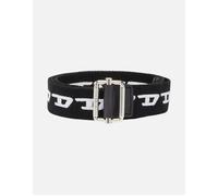 Men's DIESEL B-DIDI Mens Belts For Jeans Metal Buckle Woven Work Waist Belt Black New - Size: 110 cm
