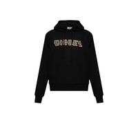 Men's Diesel Pixel Logo Black Hoodie