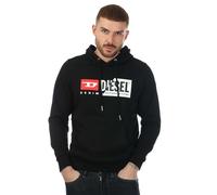 Men's Diesel S-Girk Cuty Felpa Sweatshirt in Black