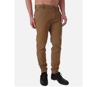 Men's DIESEL SLIM CHINO 0848Q Mens Chino Trousers Sweat Slim Fit Stretch Casual Pants - Brown