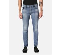 Men's DIESEL TEPPHAR 084SV Mens Jeans Stretch Lyocell Trousers Slim Casual Denim Pants - Blue - Size: 30/32