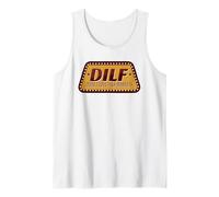 Mens DILF - Dude I Love Flea Markets Tank Top