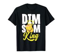 Mens Dim Sum King Dumpling Lover Chinese Food T-Shirt