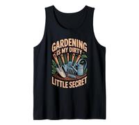 Mens Dirty Little Secret Horticulture Garden Plant Gardener Tank Top