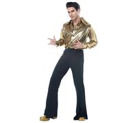 Mens Disco King Costume Medium