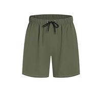 Men's Dissolving Swim Trunks Prank Shorts Funny Gift for Brother Boyfriend Bachelor Beach Party in The Swimming Pool, Army Green, X-Large