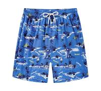 Mens Dissolving Swim Trunks Ruffle Elastic High Waist Dissolvable Swimming Shorts Summer Lightweight Outdoor Beach Dissolving Swim Trunks Fashion Casual Breathable Board Shorts Mens Sky Blue