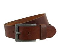 Mens Distressed Tan Real LEATHER Casual BELT by Prime Hide up to 48"