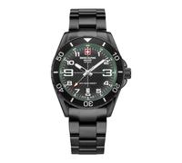 Men's Diver Watch Raptor Black 7029.1174 - unisex - Swiss Alpine Military - Watches - Black - ONE SIZE - Accessories ONE SIZE