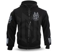 Mens Dog Handler Fleece Hoody Doorman Security Bouncer Guard Hoody Pet Dog Logo Jumper Black Hoodie M-3XL (Black, M)