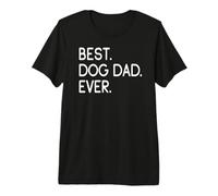 Mens Dog Owner Master Breeder Best Dog Dad Ever Premium T-Shirt