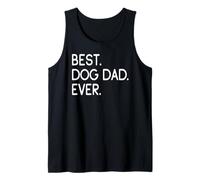 Mens Dog Owner Master Breeder Best Dog Dad Ever Tank Top