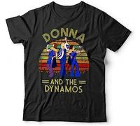 Men's Donna and The Dynamos Tshirt - Mamia, Music, Musicals Black -