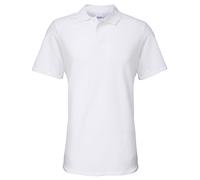 Men's Double Pique Polo 64800 - Gildan Softstyle Pure Ringspun Cotton Tee