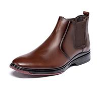 Men's Dress Boots Dress Boots For Men Boots for Men Leather Boots Ankle Casual Boots Between Casual And Dressy, Coffee, 10.5