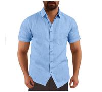 Mens Dress Shirts Oxford Tops for Linen Blouses Plain T Shirts Blue Short Sleeve Mens Short Sleeve Tees Short Sleeves Dresses Plus Size Black Tees