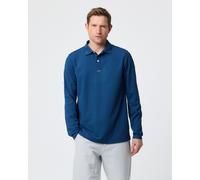 Men's Dri-Fast LS Polo - Thunder Blue - Thunder Blue / S
