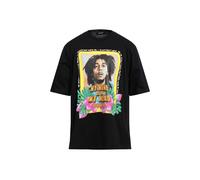 Men's Dsquared2 Skater Fit Bob Marley Home Is In My Head Logo Black T-Shirt - Size: 38