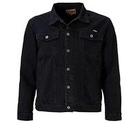 Mens Duke D555 Trucker King Size Cotton Rich Denim Jacket (Small to 6XL)