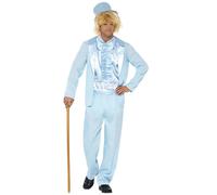 Mens Dumb and Dumber Style Blue Tuxedo Costume