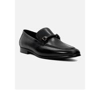 Dune Scilly Leather Men's Black Loafers UK 11