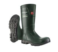 Dunlop Purofort Terrapro Wellingtons Green Size 9
