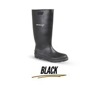 (12 UK) Mens Dunlop PRICEMASTOR Contract Wellington Black