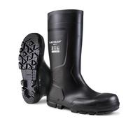 Dunlop Work-It Full S5 Safety Wellington Black UK12 Colour: Black, Sho UK12 - EU47 - US13