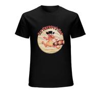 Men's E1Syndicate T-Shirt Fat Freddy's Cat LSD Blotter Trip Art Ayahuasca DMT 5513 Black L